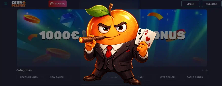 Casino Peaches design